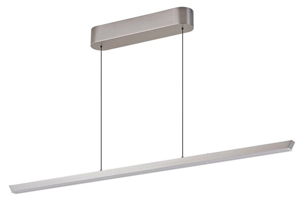 Lampa Wisząca Lucande, Solvar, ściemnialny, metaliczny, salon, metal, nowoczesny