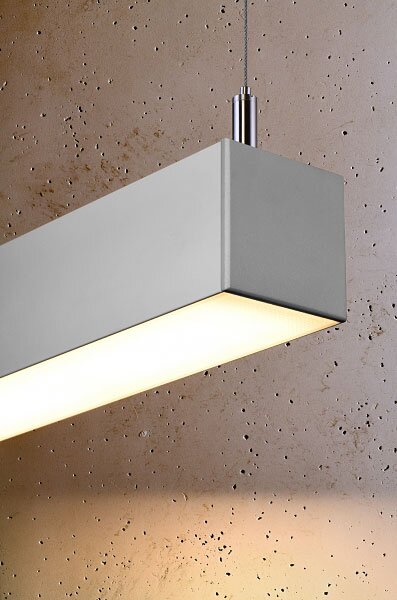 Srebrna lampa wisząca LED nad stół 3000 K - 5X EX615 S7-A53