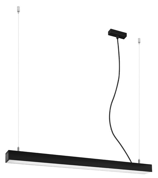 Czarna lampa wisząca LED nad biurko 4000 K - EX620-Pini