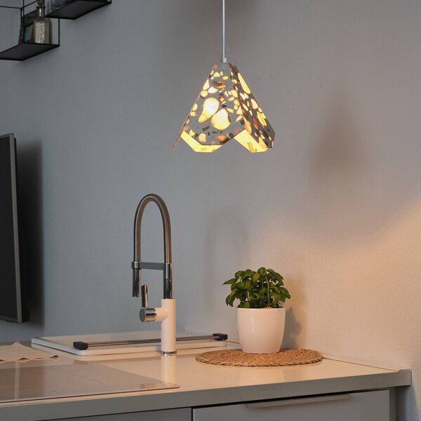OSRAM Lampa wisząca Decor Gleam Flower, możliwość ściemniania, salon / jadalnia, kamień