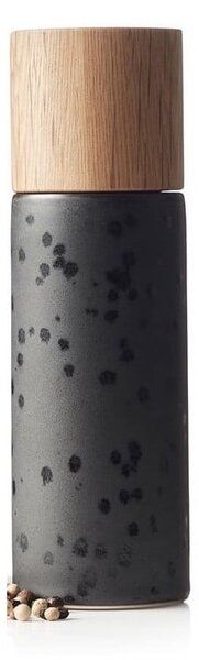 Czarny zestaw młynków do pieprzu i soli 2 szt. ceramiczny Gastro Black – Bitz