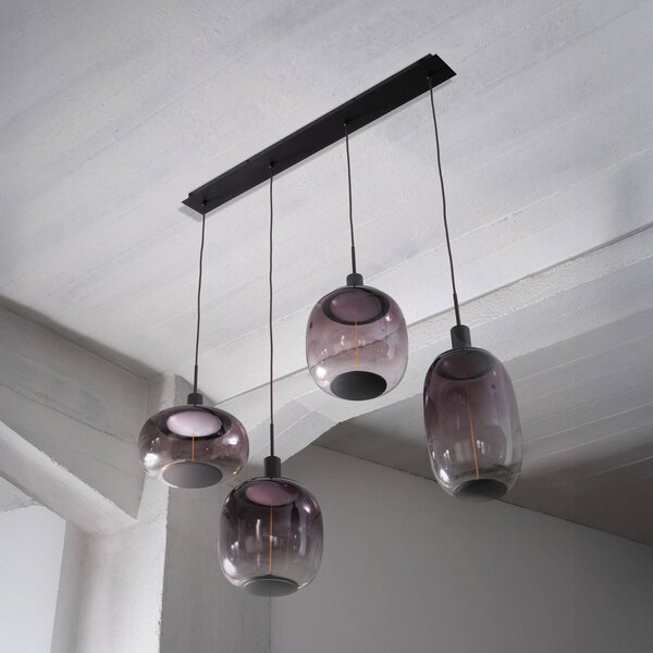 OSRAM Lampa wisząca Decor Needle, możliwość ściemniania, aluminiowy / szary / cynkowy, salon / jadalnia, metal, nowoczesny