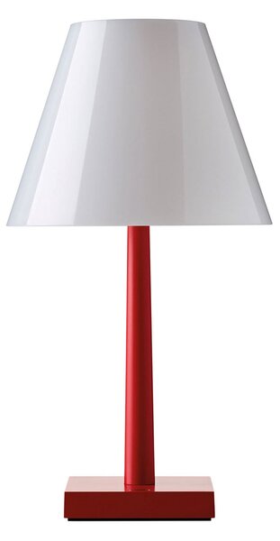Lampa Stołowa Rotaliana, Dina+, ściemnialny, czerwony, salon, metal, design