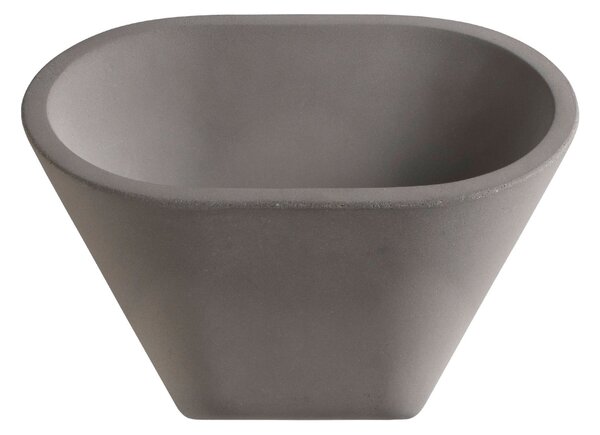 Lampa Ścienna Foscarini, Aplomb R7s, ściemnialny, szary, salon, beton, design