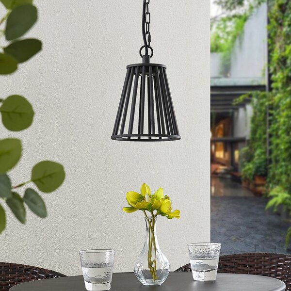 Zewnętrzna Lampa Lucande, Miray, czarny, metal, nowoczesny