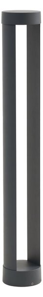 Zewnętrzna Lampa Lindby, Soriq, czarny, taras, aluminium, nowoczesny