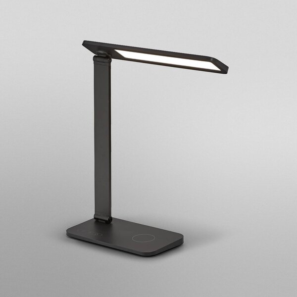 OSRAM Lampa biurkowa LED Office Line Desk Banker, możliwość ściemniania, czarny, biuro, aluminium