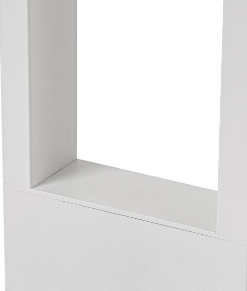 Słupek oświetleniowy LED Lonete Lindby, biały / opal, aluminium, nowoczesny