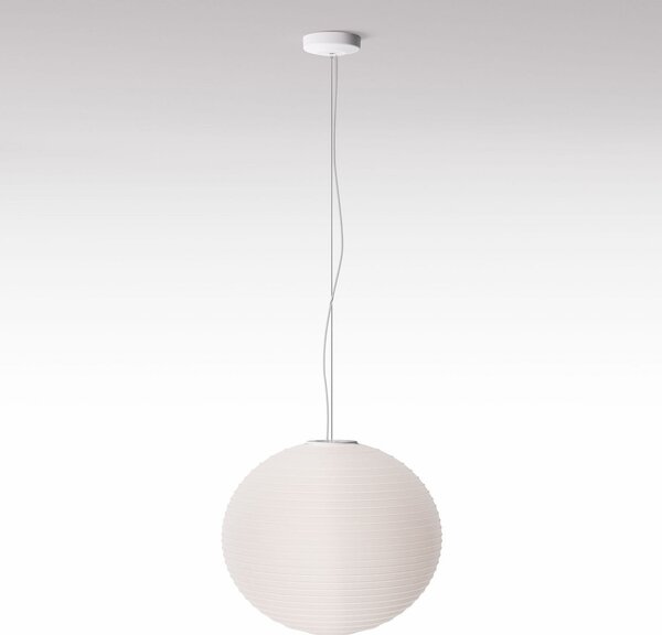 Lampa Wisząca Rotaliana, Flow Glass, ściemnialny, biały, salon, szkło, design
