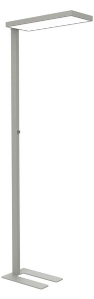Maul Lampa stojąca LED MAULjura, możliwość ściemniania, chromowy / srebrny, biuro, aluminium, nowoczesny