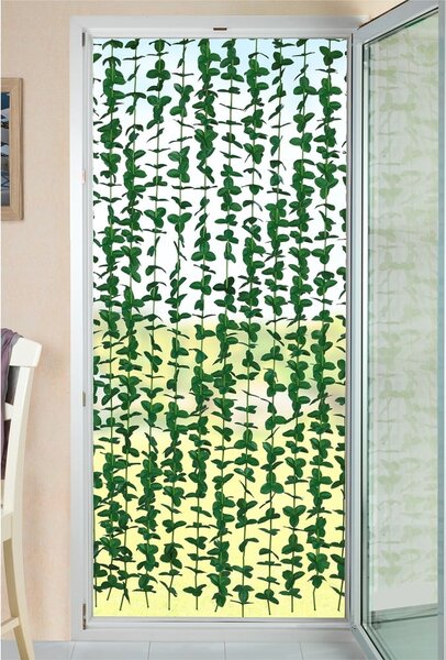 Zielona zasłona na drzwi 190x90 cm Liane – Maximex