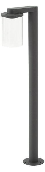 Zewnętrzna Lampa Lucande, Beelia, czarny, taras, aluminium, nowoczesny
