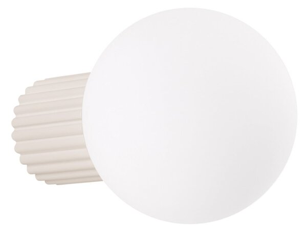 Lampa Ścienna SOLLUX LIGHTING, ORBI, ściemnialny, beżowy, łazienka, aluminium