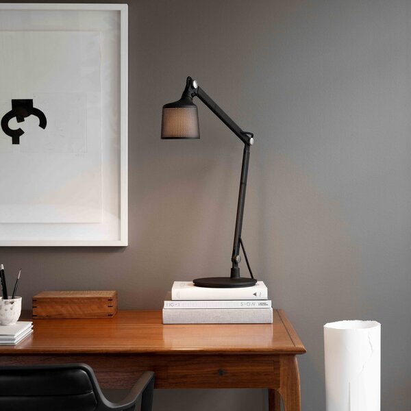 Lampa Stołowa Vipp, Vipp521, czarny, gabinet | pracownia, metal, nowoczesny
