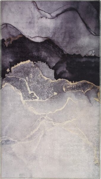 Szary dywan odpowiedni do prania 80x50 cm – Vitaus