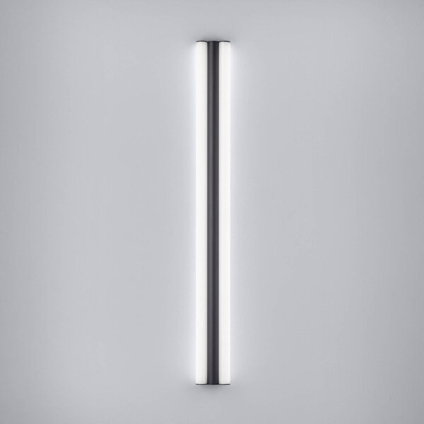 Helestra Kinkiet LOOM, czarny, łazienka, metal