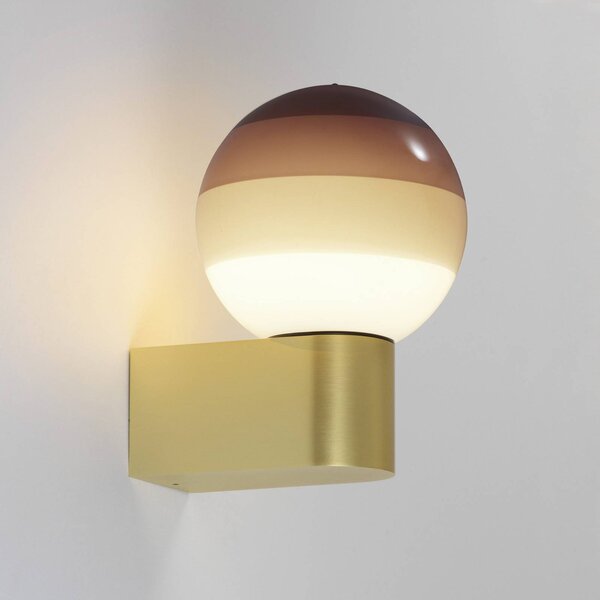 MARSET Kinkiet designerski Dipping Light A1, możliwość ściemniania, mosiężny / złoty, salon / jadalnia, metal, design