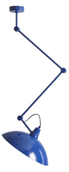 Lampa Wisząca ALDEX, Melos, ściemnialny, niebieski, salon, metal, skandynawski