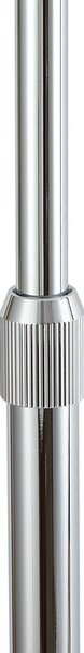 Lampa łukowa - lampa stojąca Tonka Lindby, chromowy / srebrny, salon / jadalnia, metal, nowoczesny