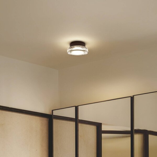 MARSET Kinkiet zewnętrzny LED Roc, możliwość ściemniania, czarny, aluminium, design