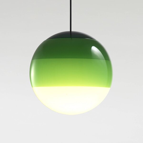 MARSET Lampa wisząca designerska Dipping Light, możliwość ściemniania, zielony, salon / jadalnia, szkło, design