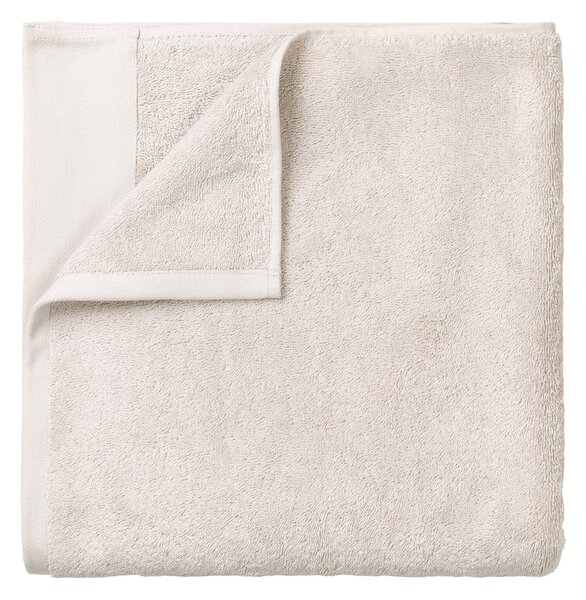 Kremowy bawełniany ręcznik frotte 50x100 cm Riva – Blomus