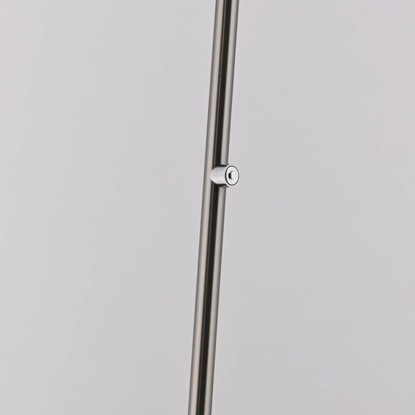Paul Neuhaus Lampa stojąca LED Akku-Bente, możliwość ściemniania, aluminiowy / szary / cynkowy, biuro, metal, nowoczesny