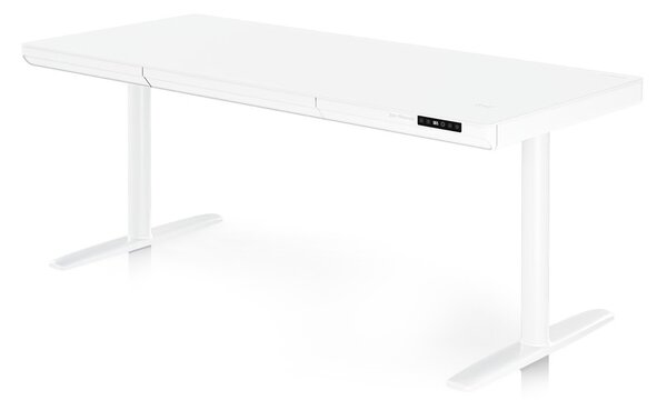 Biurko elektryczne z regulacją wysokości Ellis 160x70 cm, kolor biały