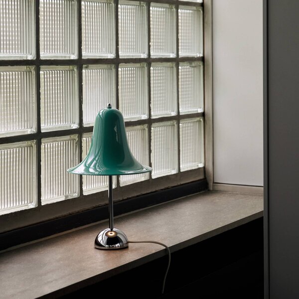 Verpan Lampa stołowa design Pantop, zielony, salon / jadalnia, metal, design