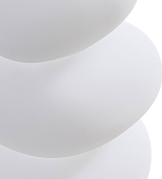 Lampa tarasowa LED Lucande Soriel, biała, 72 cm, stepdim, IP54 Soriel Lucande, możliwość ściemniania, biały / opal, tworzywo sztuczne, nowoczesny