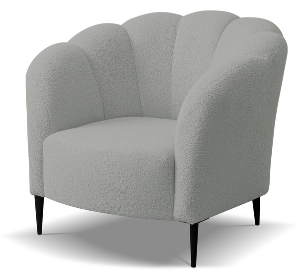 Fotel MARONTI boucle szary