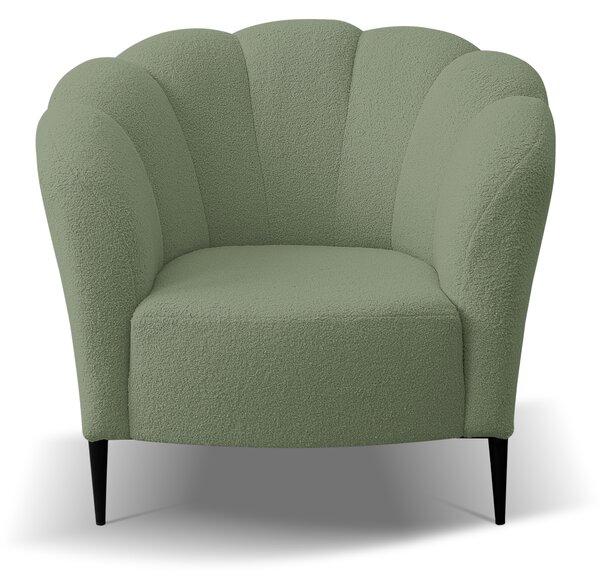 Fotel MARONTI boucle zielony
