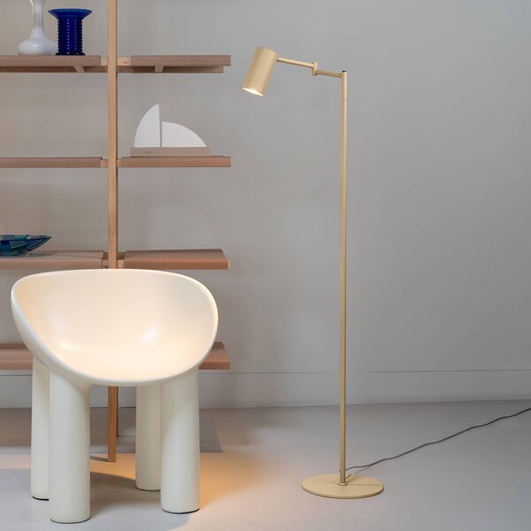 IT´S ABOUT ROMI Lampa stojąca Bilbao, kremowy / amber, salon / jadalnia, metal, nowoczesny
