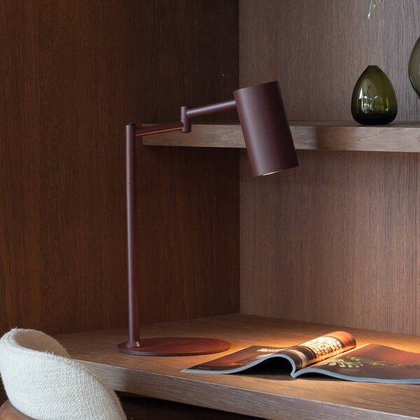IT´S ABOUT ROMI Lampa stołowa Bilbao, czerwony, salon / jadalnia, metal, nowoczesny