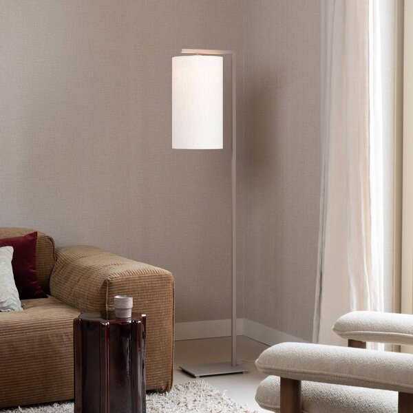 IT´S ABOUT ROMI Lampa stojąca Boston, kremowy / amber, salon / jadalnia, tkanina / materiał / jedwab, nowoczesny