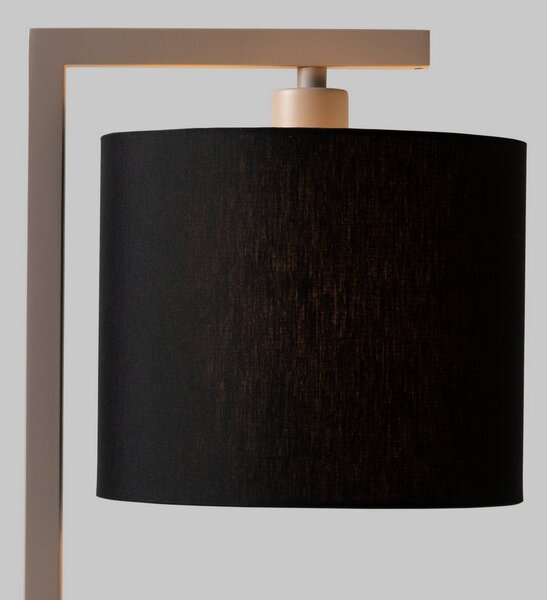 IT´S ABOUT ROMI Lampa stołowa Boston, kremowy / amber, salon / jadalnia, tkanina / materiał / jedwab