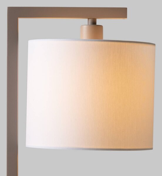 IT´S ABOUT ROMI Lampa stołowa Boston, kremowy / amber, salon / jadalnia, tkanina / materiał / jedwab