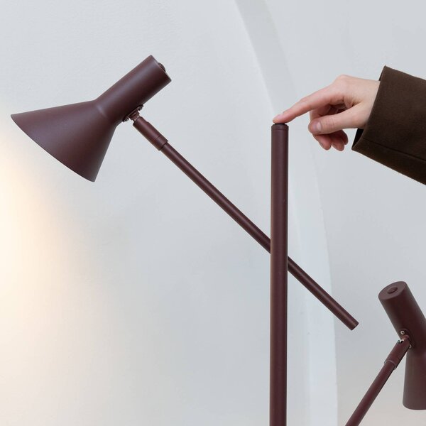 IT´S ABOUT ROMI Lampa stojąca Izmir, czerwony, salon / jadalnia, metal, nowoczesny