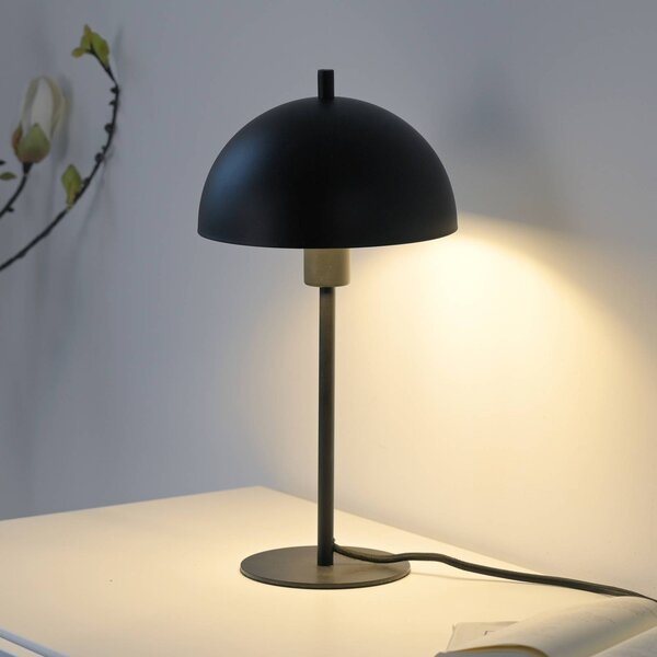 Schöner Wohnen Lampa stołowa Ali, czarny, salon / jadalnia, metal, skandynawski