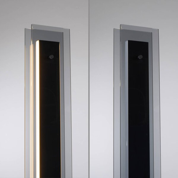 Schöner Wohnen Lampa stojąca LED Lena, możliwość ściemniania, czarny, salon / jadalnia, metal, nowoczesny