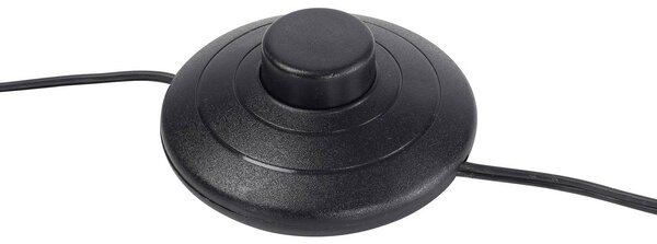 Schöner Wohnen Lampa stojąca LED Lena, możliwość ściemniania, czarny, salon / jadalnia, metal, nowoczesny