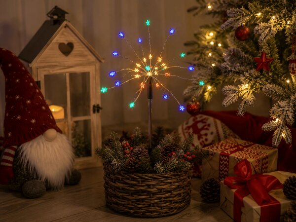 Lampki LED STARRY SKY 40 LED 80x30 cm, kolorowe