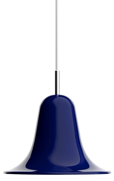 Verpan Lampa wisząca designerska Pantop, możliwość ściemniania, niebieski, salon / jadalnia, metal, design