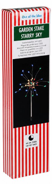 Lampki LED STARRY SKY 40 LED 80x30 cm, kolorowe