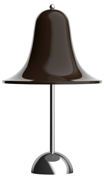 Verpan Lampa stołowa LED Pantop, możliwość ściemniania, brązowy / rdzawy, salon / jadalnia, tworzywo sztuczne, design