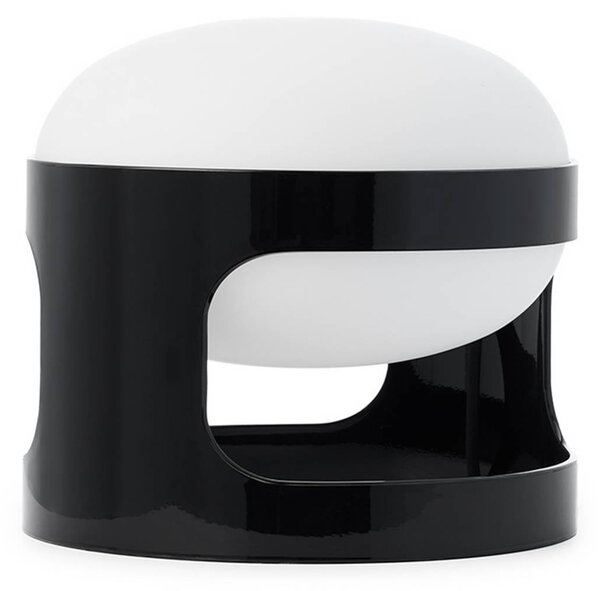 Kartell Lampa stołowa LED K28, czarny, salon / jadalnia, tworzywo sztuczne, design