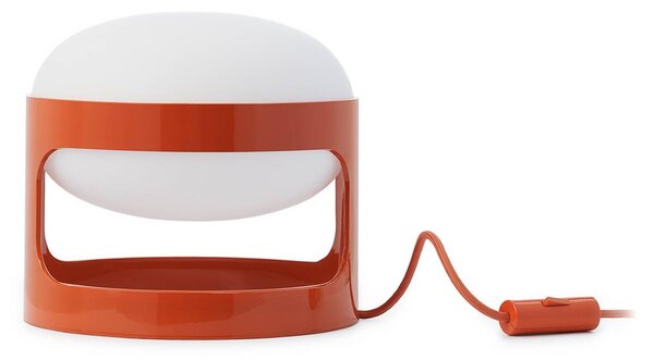 Kartell Lampa stołowa LED K28, żółty / pomarańczowy, salon / jadalnia, tworzywo sztuczne, design