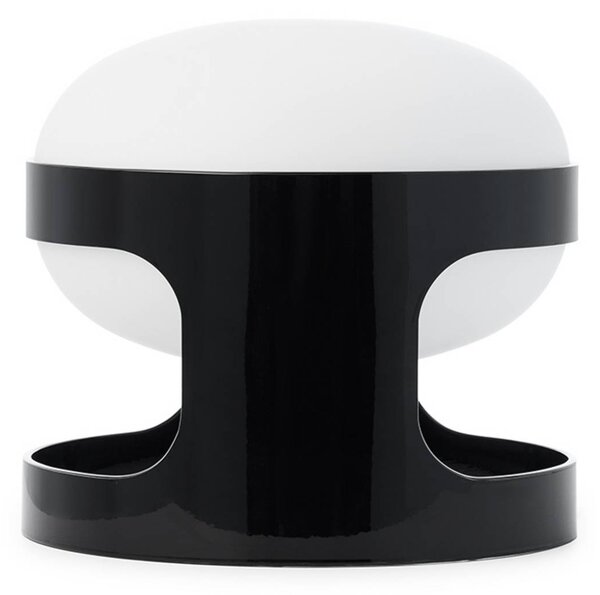 Kartell Lampa stołowa LED K28, czarny, salon / jadalnia, tworzywo sztuczne, design