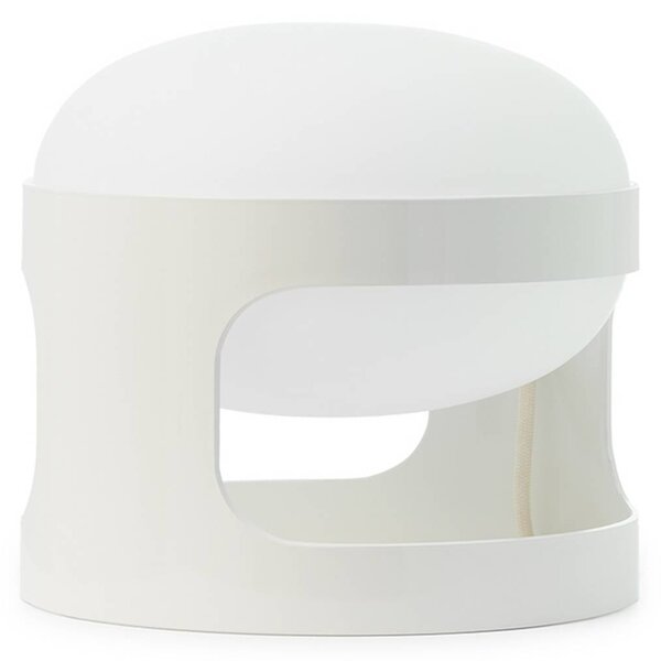 Kartell Lampa stołowa LED K28, biały / opal, salon / jadalnia, tworzywo sztuczne, design