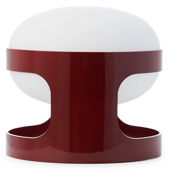 Kartell Lampa stołowa LED K28, czerwony, salon / jadalnia, tworzywo sztuczne, design